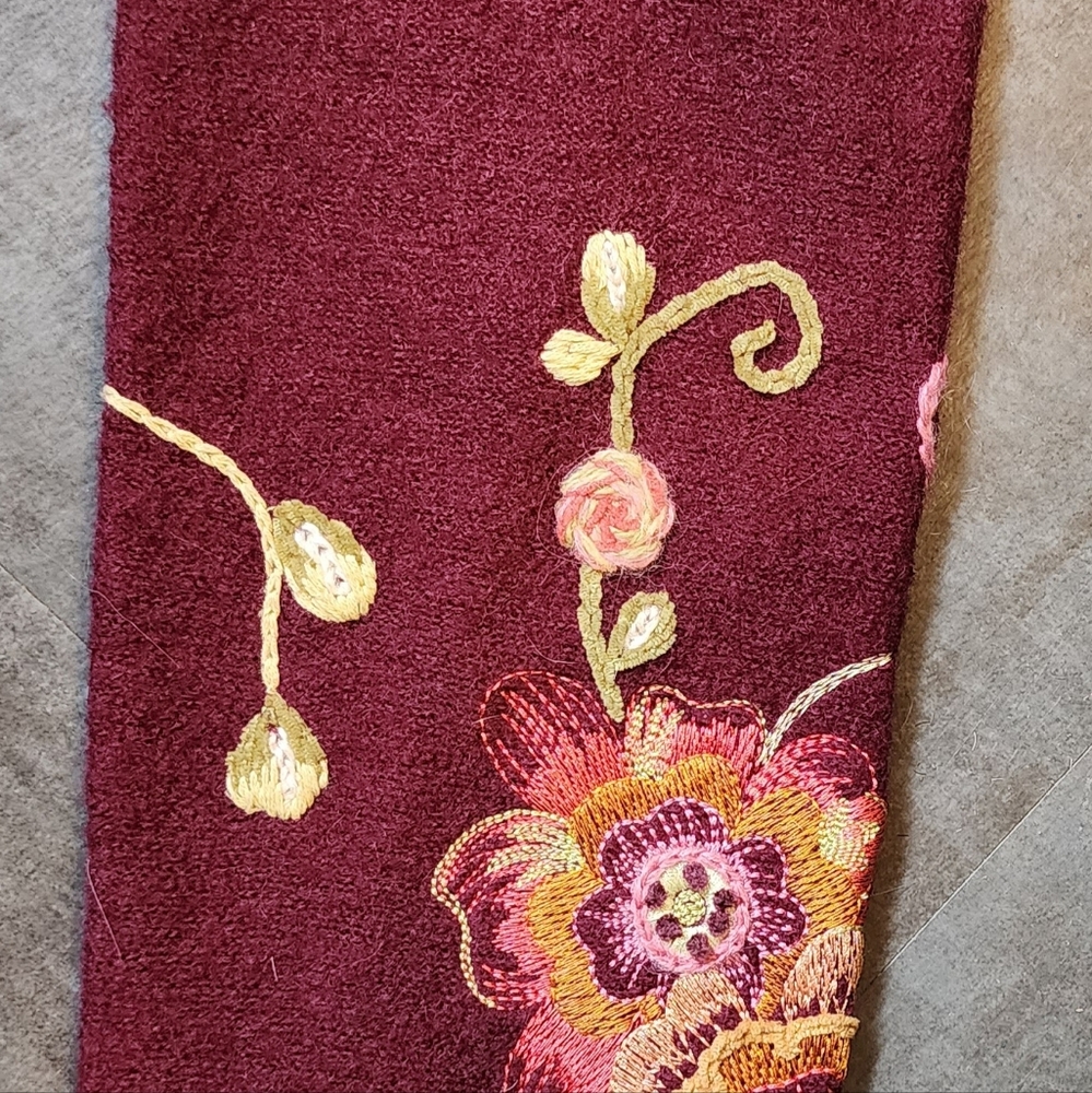 Boho Style Hand Embroidered Jacket - Picture 5 of 7
